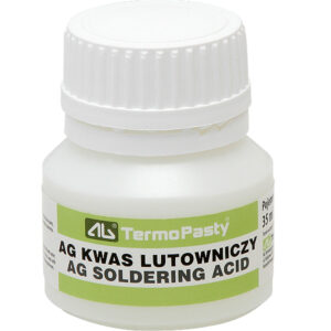 Fliusas rūgštinis paviršių litavimui